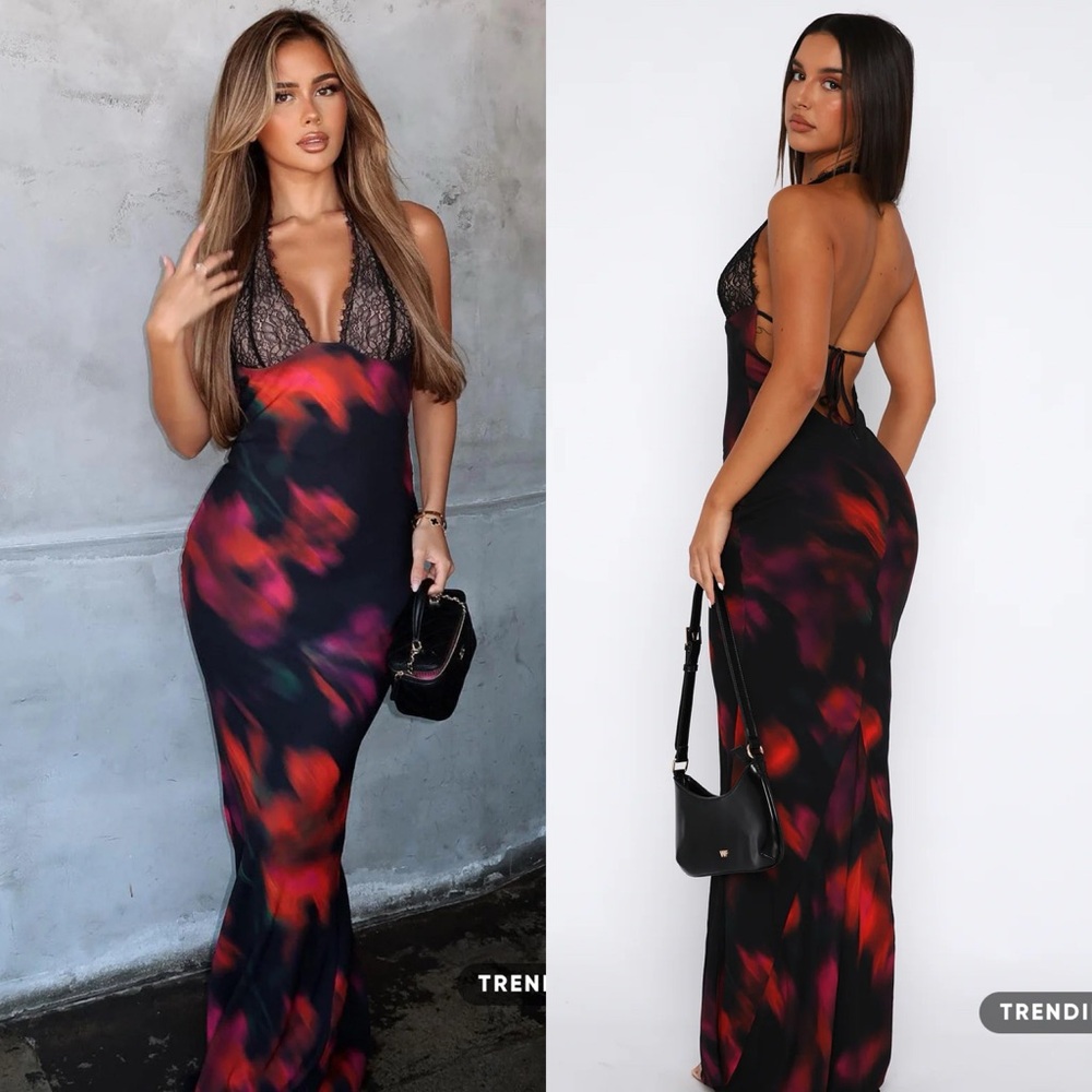 NWT White Fox Beyond the Stars Maxi Dress